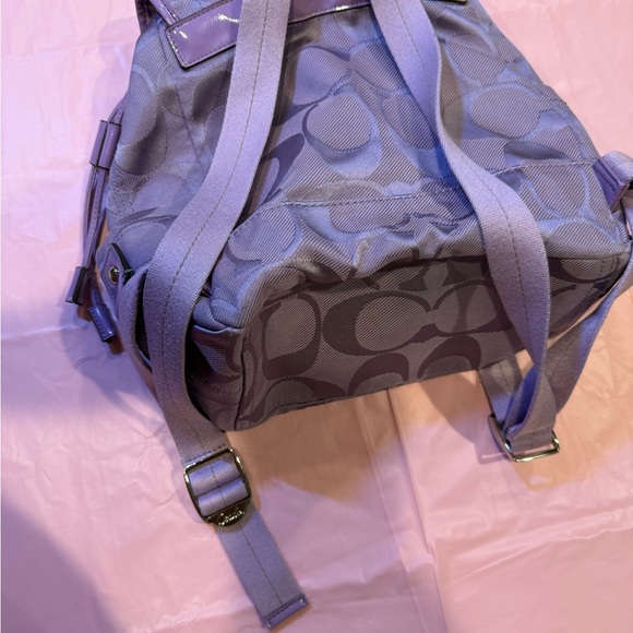 Coach Purple Women's Backpack - Picture 4 of 6